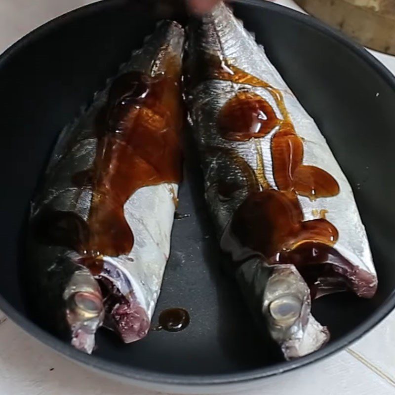 Step 2 Marinate the Snakehead Fish Grilled Snakehead Fish in Foil