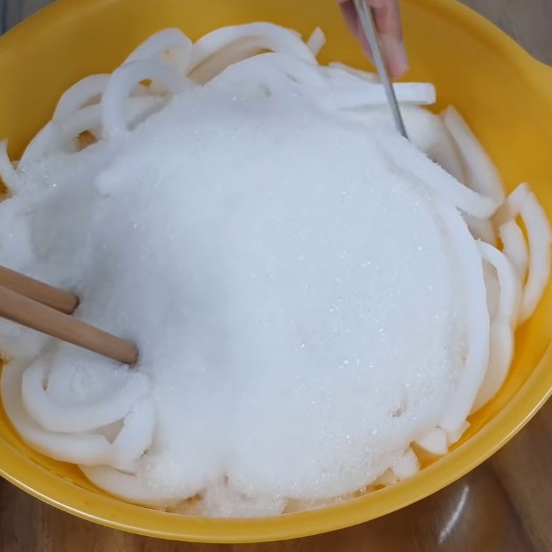 Step 2 Marinate coconut Young coconut jam