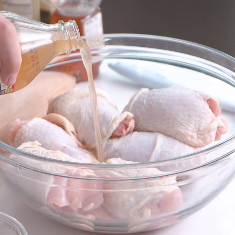 Step 3 Marinate the chicken with spices Garlic and honey grilled chicken