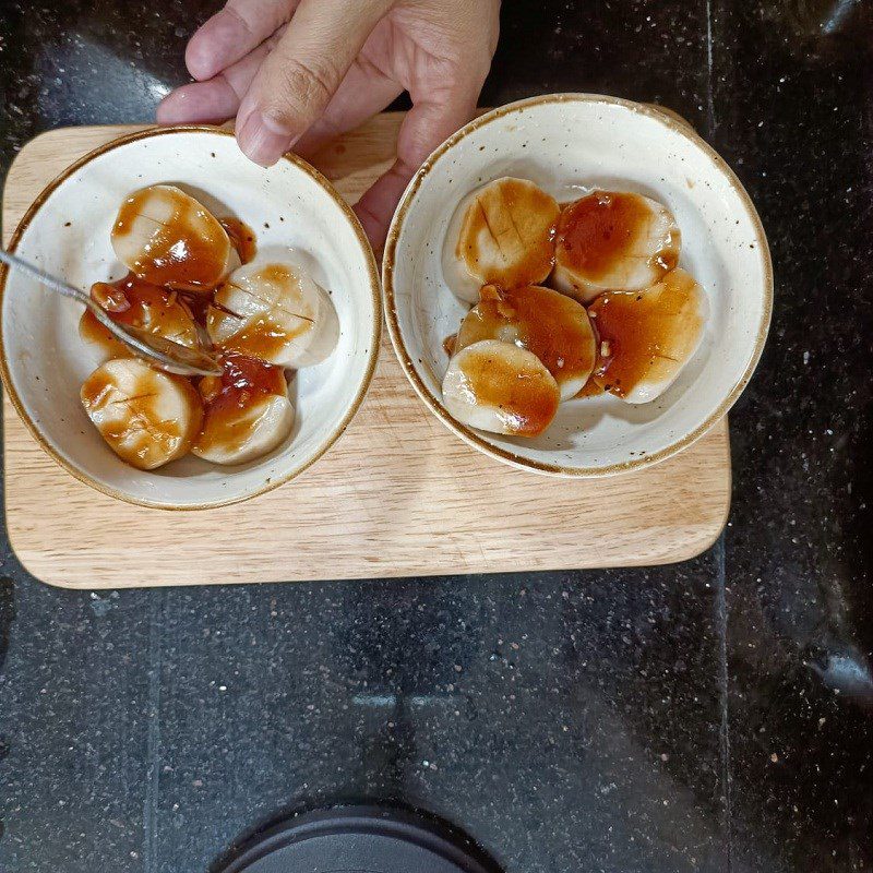 Step 2 Marinate chicken thigh mushrooms Grilled chicken thigh mushrooms using an air fryer