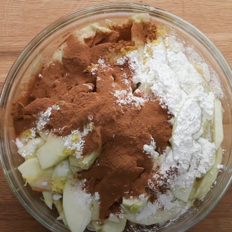 Step 3 Marinate Apples Vegan Apple Pie