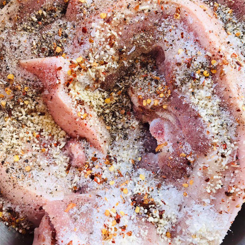 Step 2 Marinate the Meat Crispy Fried Pork Belly