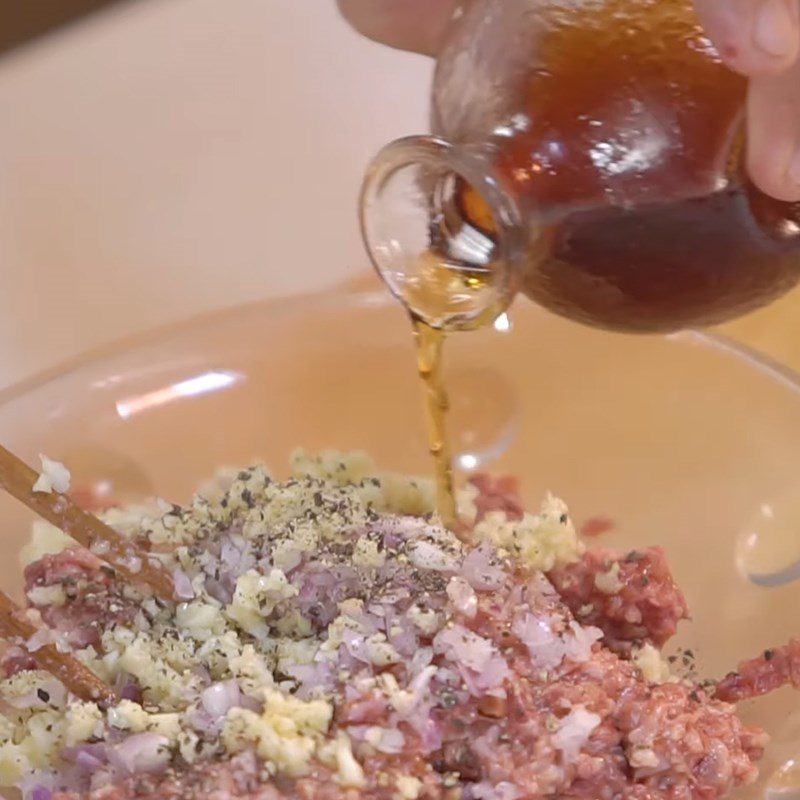 Step 4 Marinate pigeon meat Pigeon rice