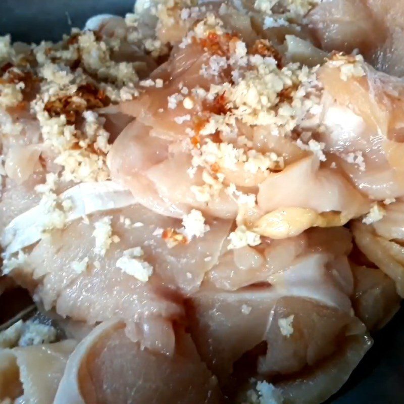 Step 2 Marinate chicken