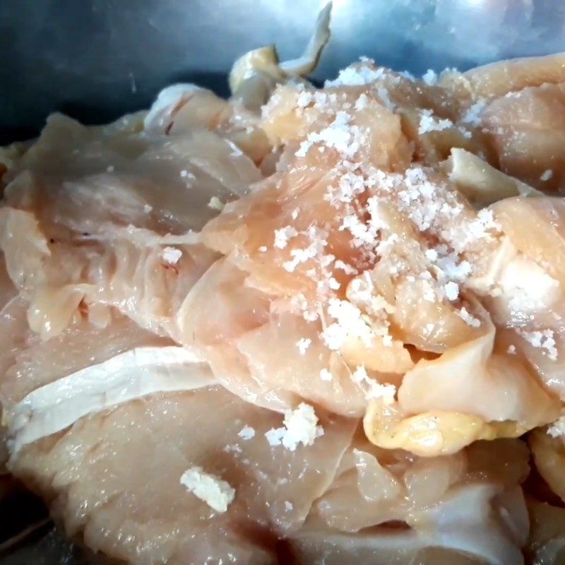 Step 2 Marinate chicken