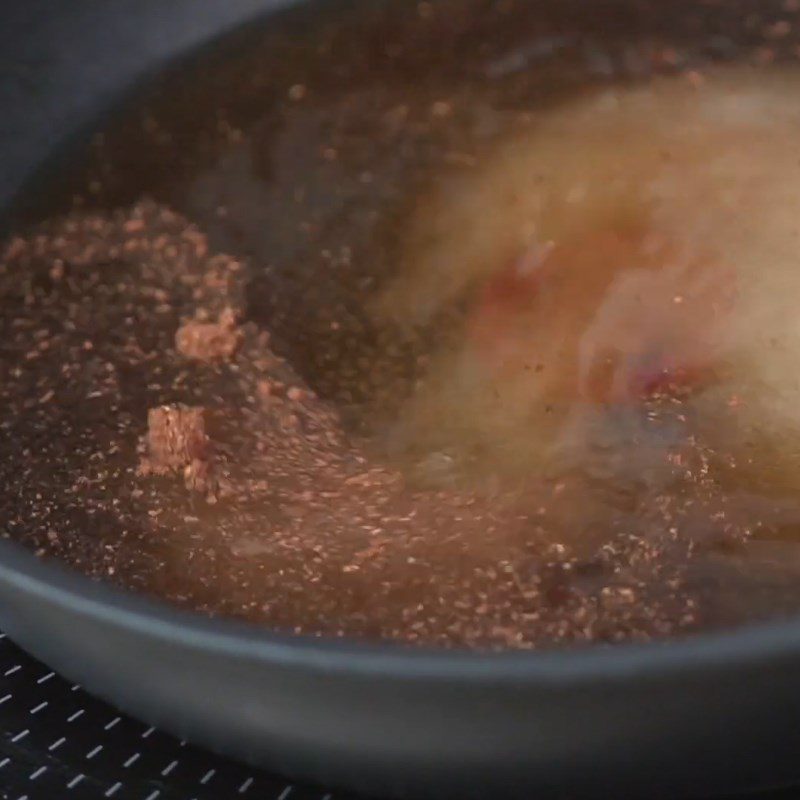 Step 4 Marinating and Braising the Meat Braised Fig Meat