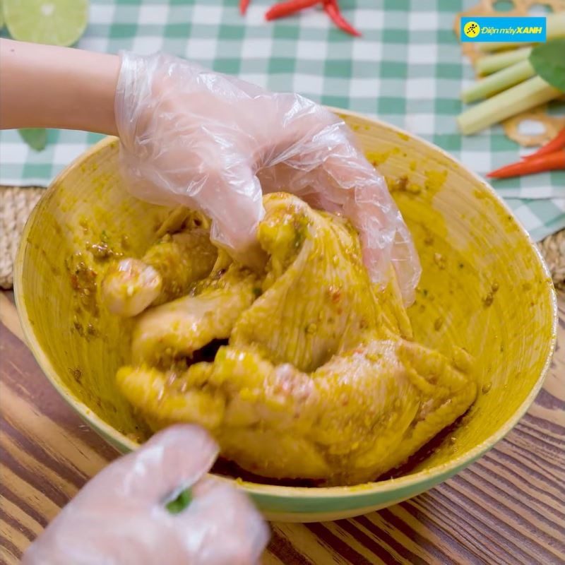 Step 2 Marinate and grill the chicken Thai-style Grilled Chicken