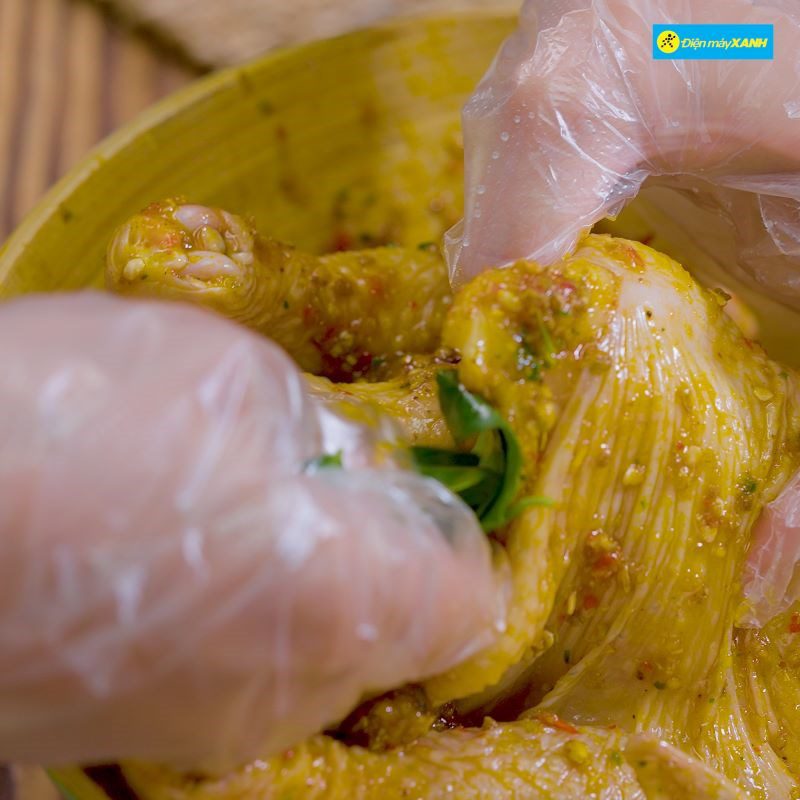 Step 2 Marinate and grill chicken Thai-style
