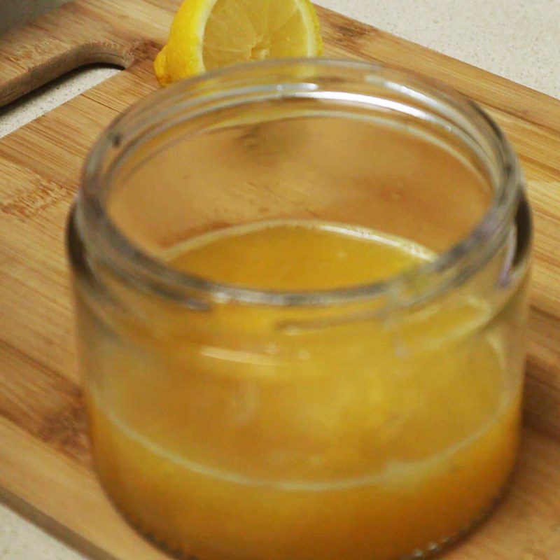 Step 1 Squeeze orange and lemon juice Honey Orange Juice