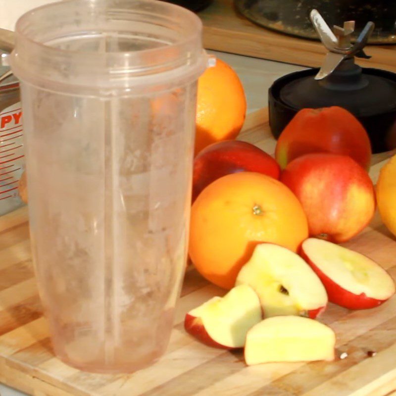 Step 1 Prepare the Ingredients for Apple Orange Juice