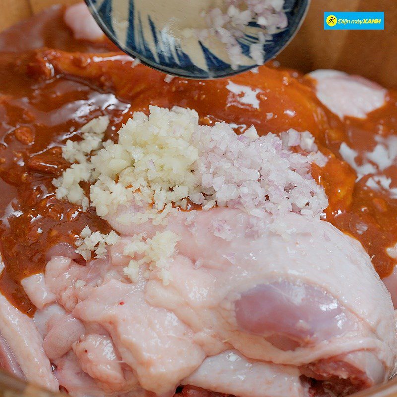Step 2 Marinating Duck Duck Cooked with Fermented Tofu