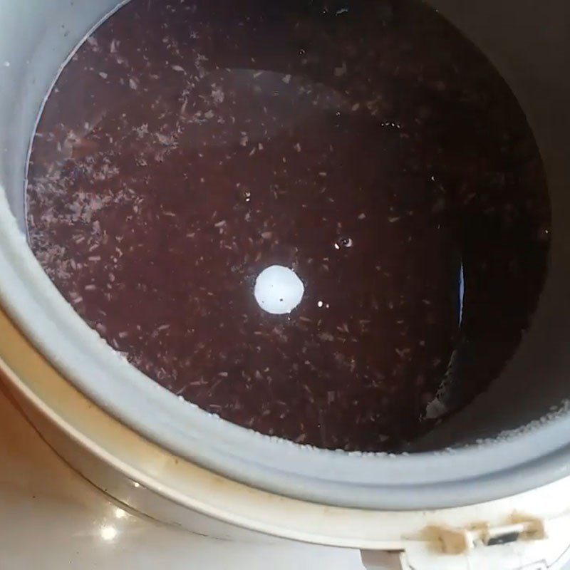 Step 1 Clean and cook black beans Corn bursting black beans