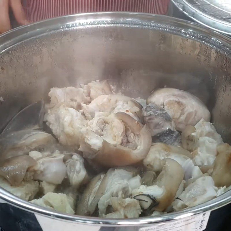 Step 3 Stir-fried beef Beef porridge