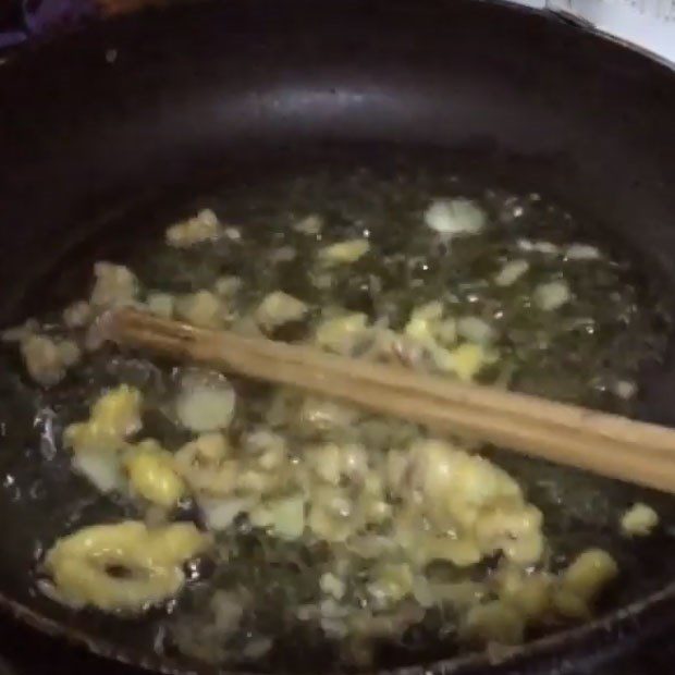 Step 2 Stir-fried chicken intestines Chicken porridge