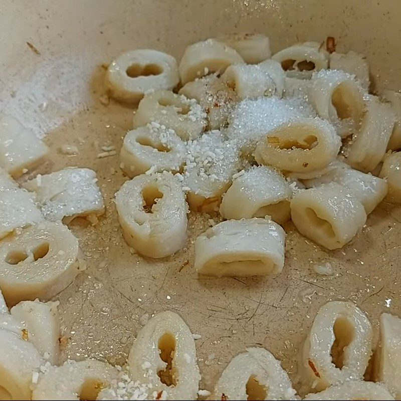 Step 3 Sautéed tofu Sautéed tofu with fermented soybean paste