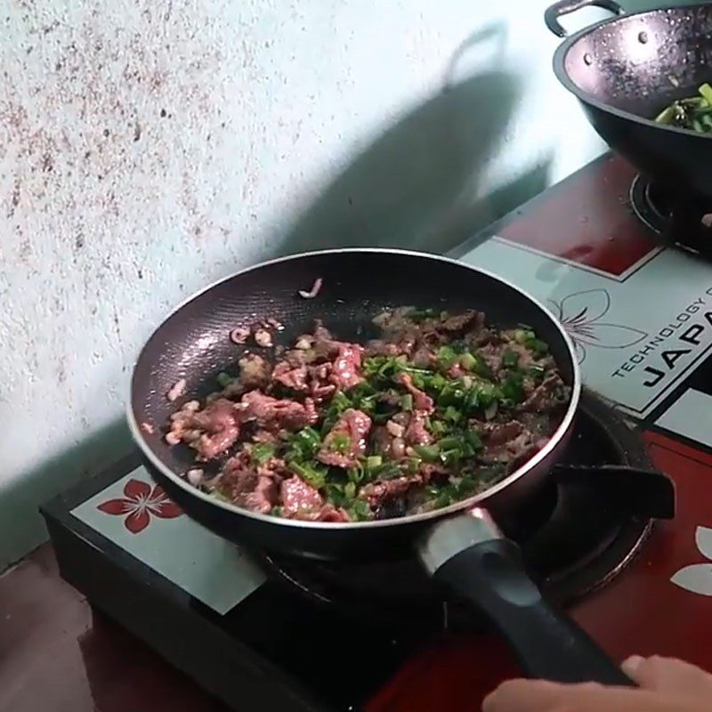 Step 5 Stir-fried beef with broccoli Stir-fried beef with broccoli