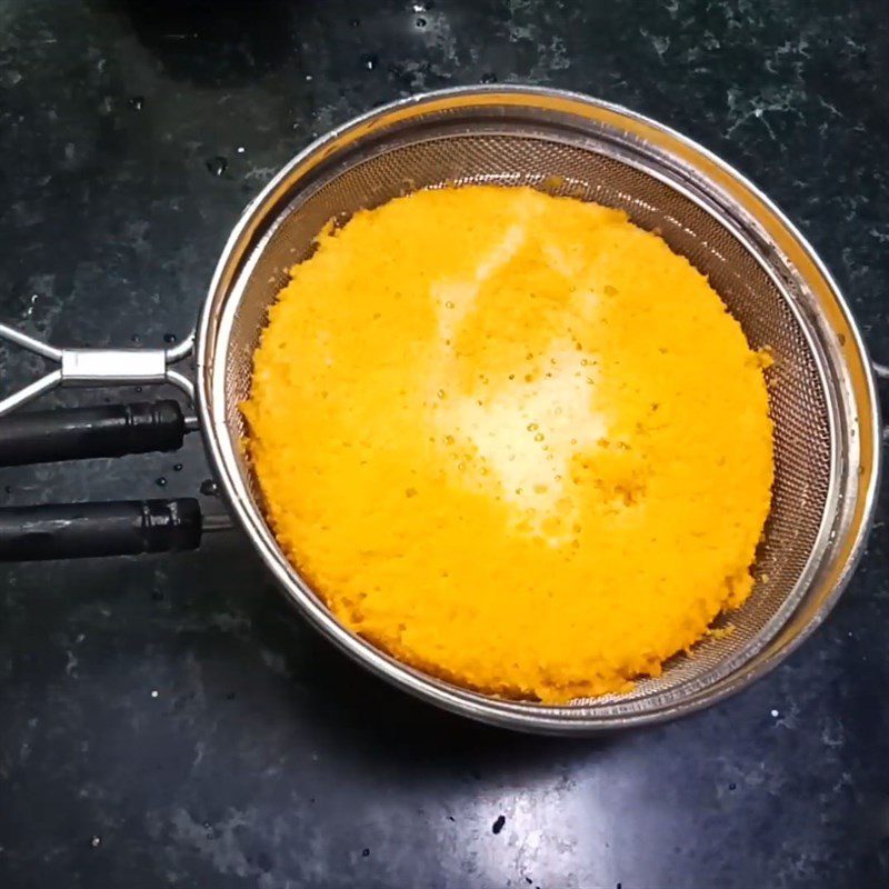Step 2 Blend pumpkin Pumpkin juice with honey