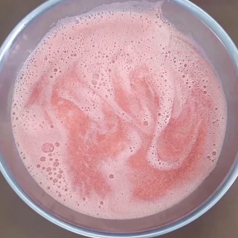 Step 2 Blend watermelon Watermelon jelly
