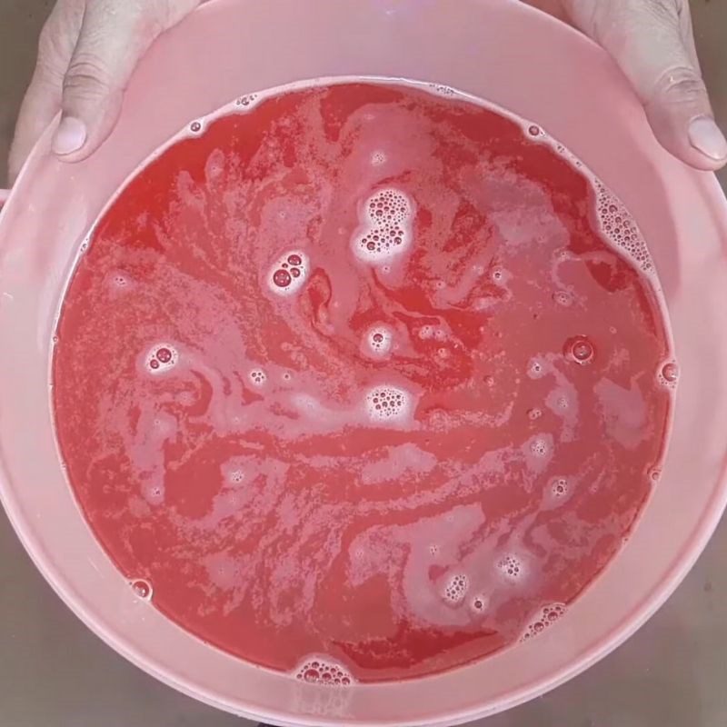 Step 2 Blend watermelon Watermelon jelly