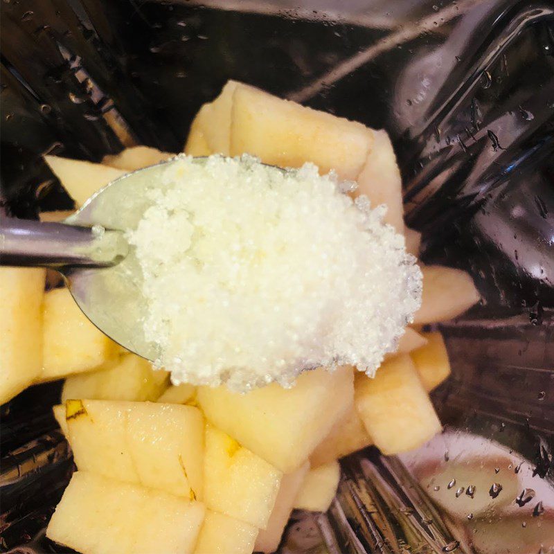 Step 2 Blend the ingredient mixture Apple Pear Juice