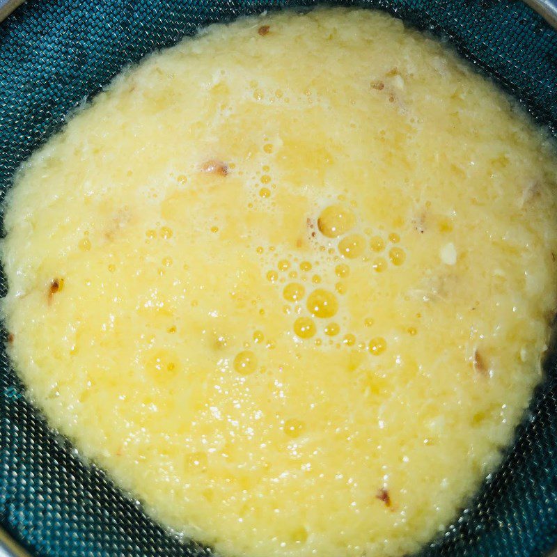 Step 2 Blend the ingredient mixture for Orange Apple Juice