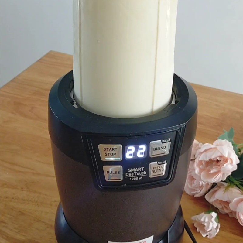 Step 2 Jackfruit smoothie with milk