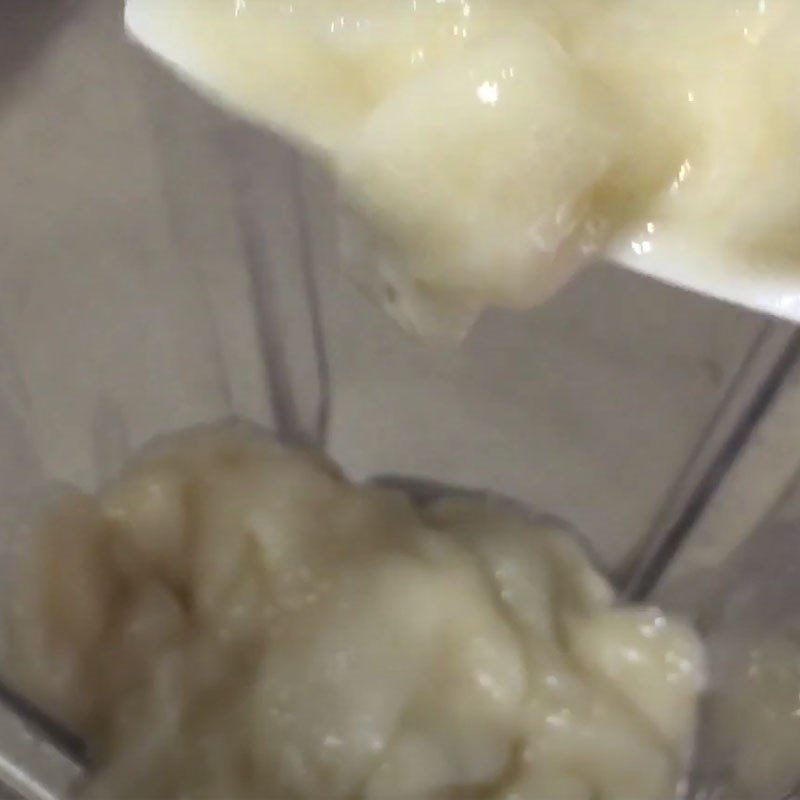Step 2 Blend the soursop Soursop ice cream