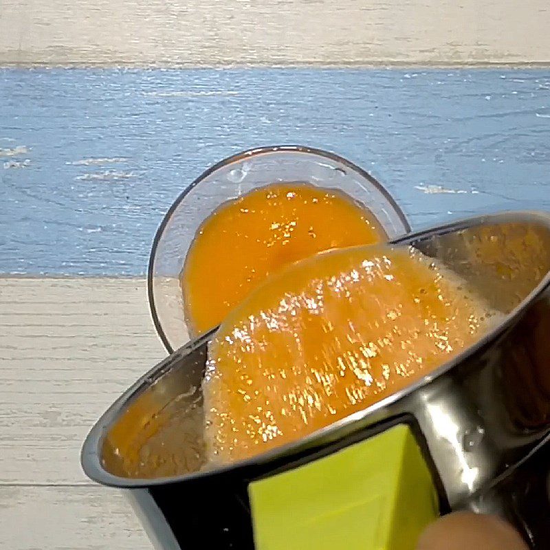 Step 2 Blend the tomato carrot orange smoothie