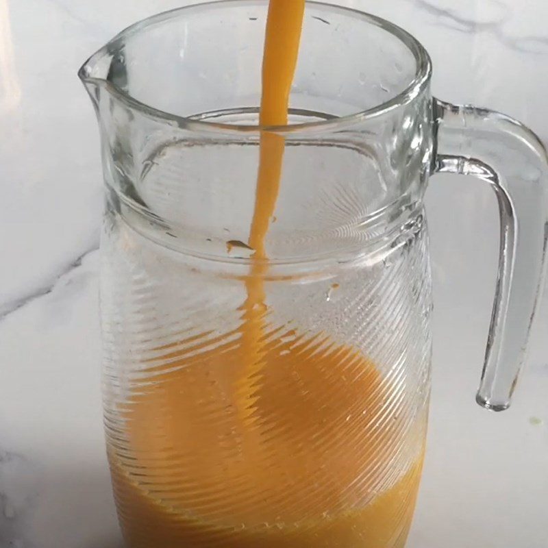 Step 2 Blend the smoothie Orange Mango Ginger Smoothie