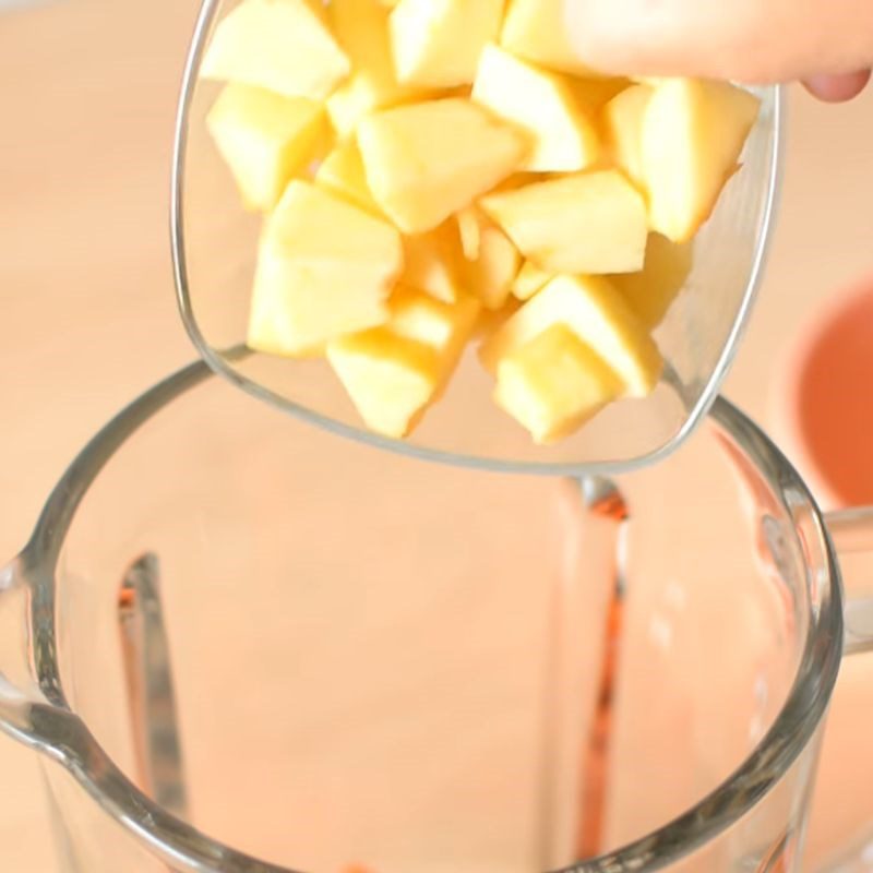 Step 2 Blend the smoothie Orange Carrot Apple Smoothie