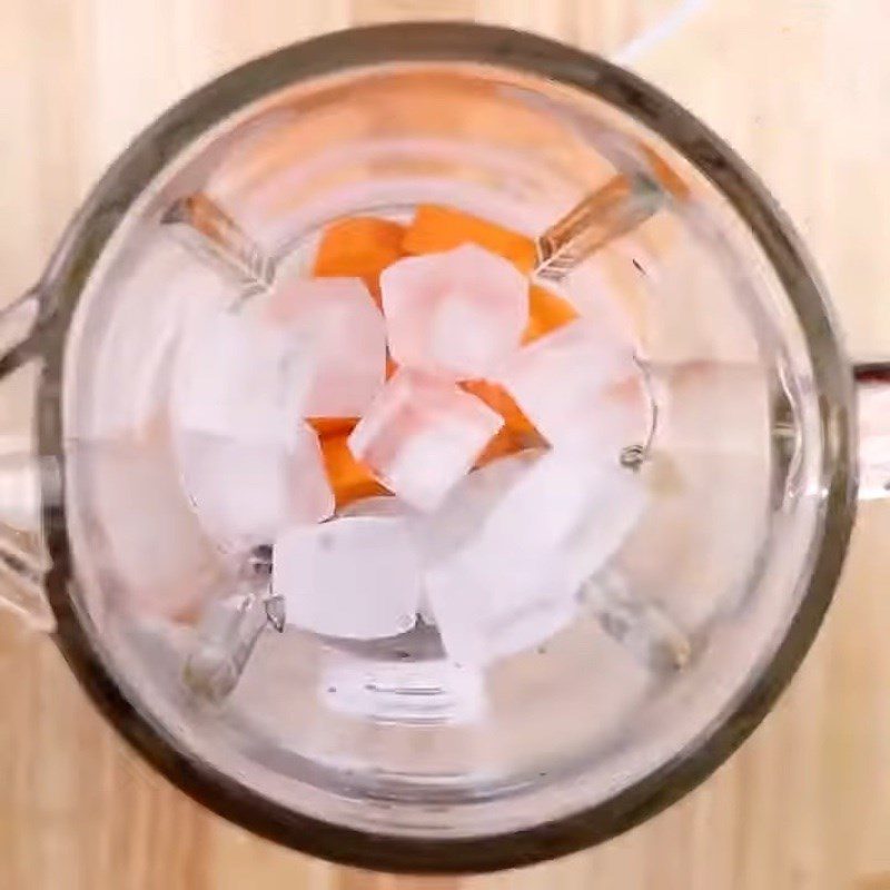 Step 2 Blend the Carrot Orange Smoothie