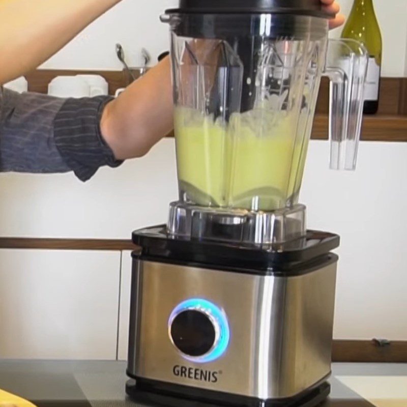 Step 2 Blend the Custard Apple Avocado Smoothie