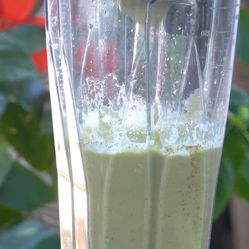 Step 2 Blend the winter melon and pistachio smoothie Winter melon and pistachio smoothie