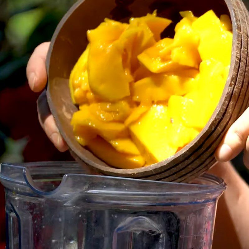 Step 2 Melon Mango Banana Smoothie