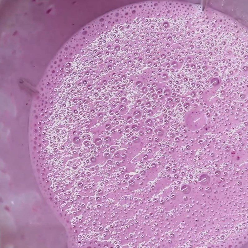 Step 2 Blend the mulberry smoothie