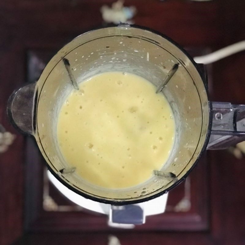 Step 2 Blend the jackfruit smoothie for Jackfruit Smoothie