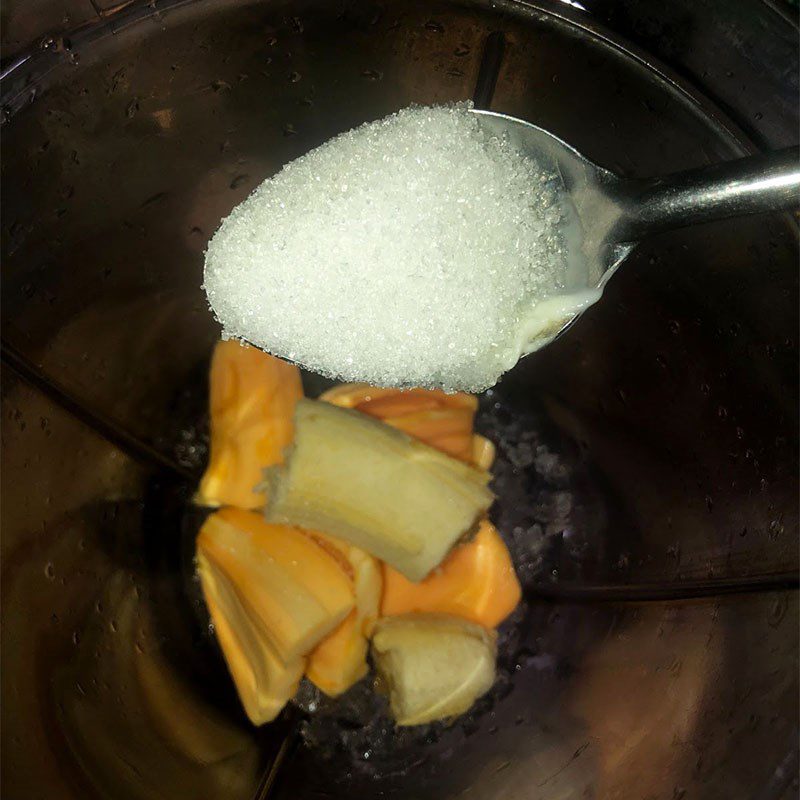 Step 2 Blend Jackfruit Banana Smoothie