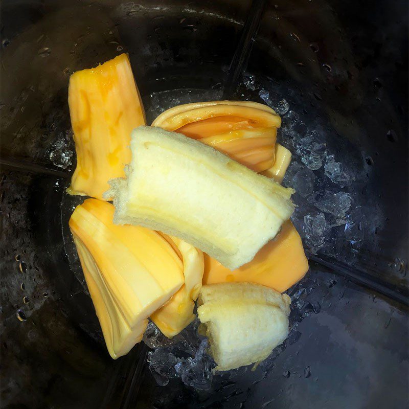 Step 2 Blend Jackfruit Banana Smoothie