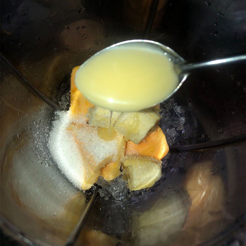 Step 2 Blend Jackfruit Banana Smoothie