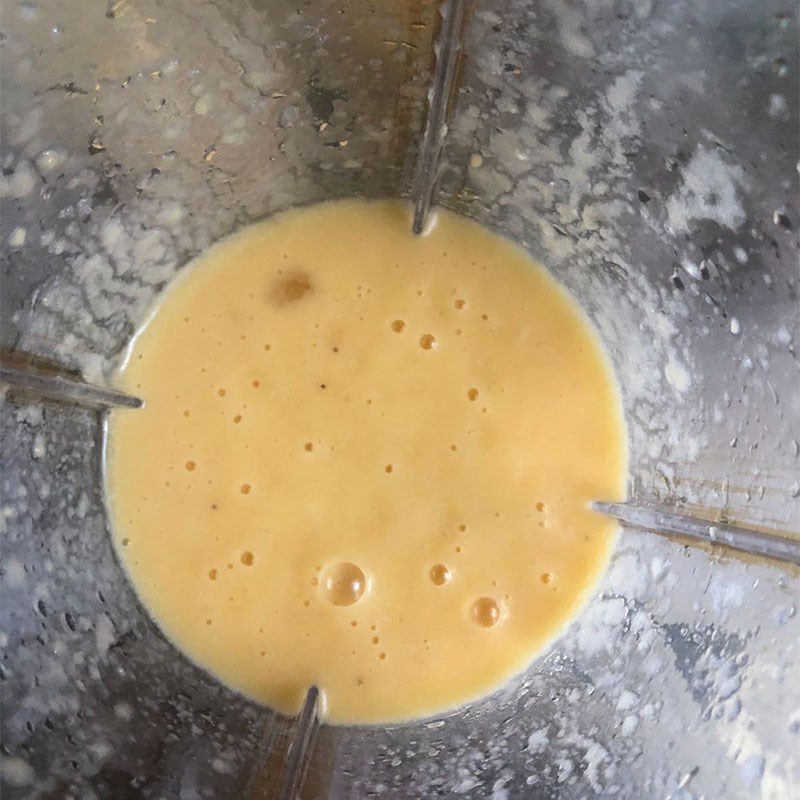 Step 2 Blend mango yogurt Mango yogurt smoothie