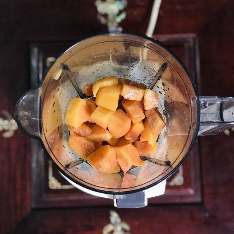 Step 2 Blend sapodilla smoothie Sapodilla Smoothie (recipe shared by users)