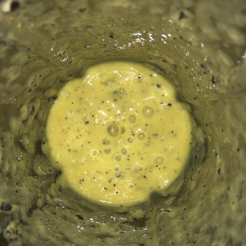 Step 2 Blending Mango Passion Fruit Smoothie