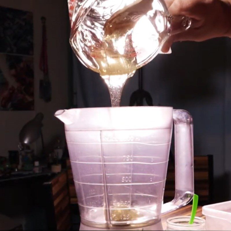 Step 2 Green Mango Smoothie Blending