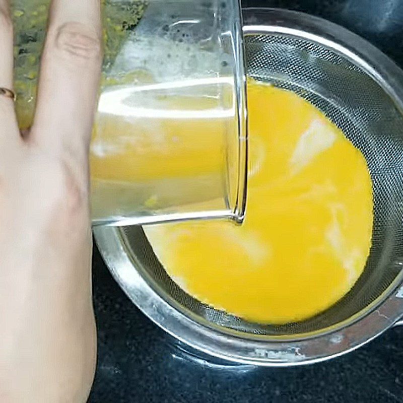 Step 2 Blend pumpkin milk Pumpkin milk for baby
