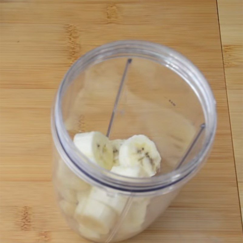 Step 2 Make a milkshake Almond banana milkshake