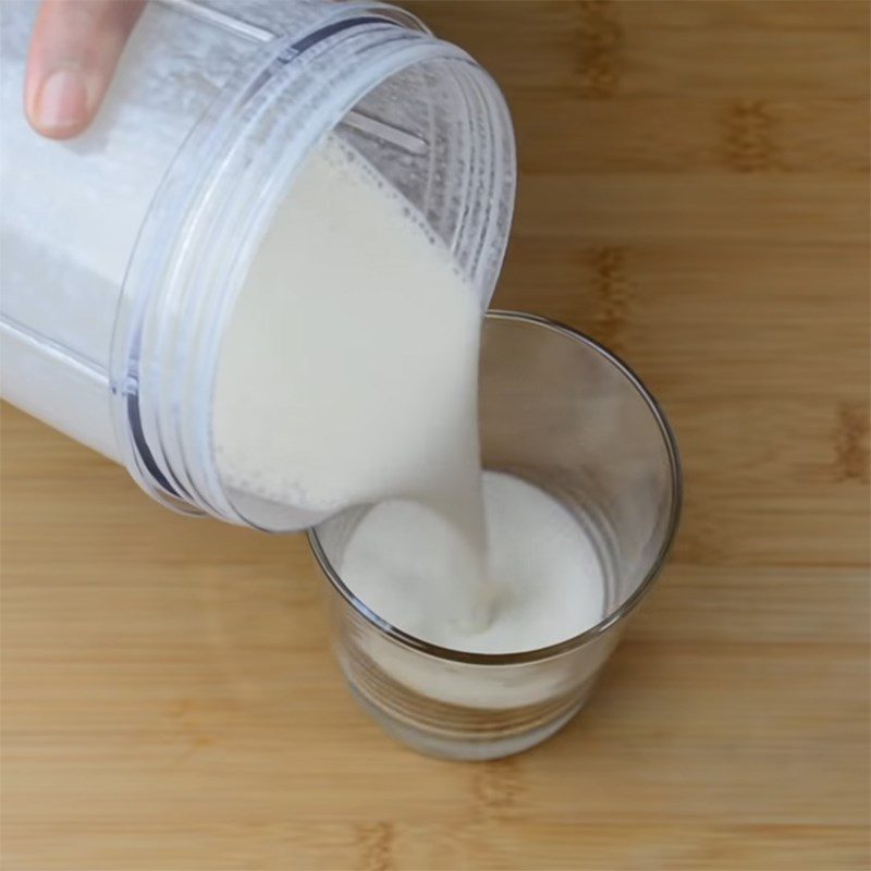 Step 2 Make a milkshake Almond banana milkshake