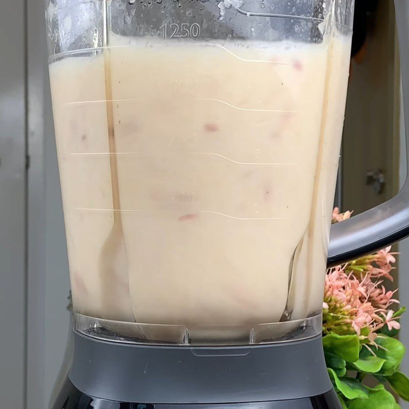Step 2 Blend and filter grapefruit apple juice Grapefruit apple juice