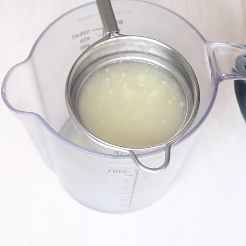 Step 2 Blend and filter the aloe vera juice Aloe Vera Juice