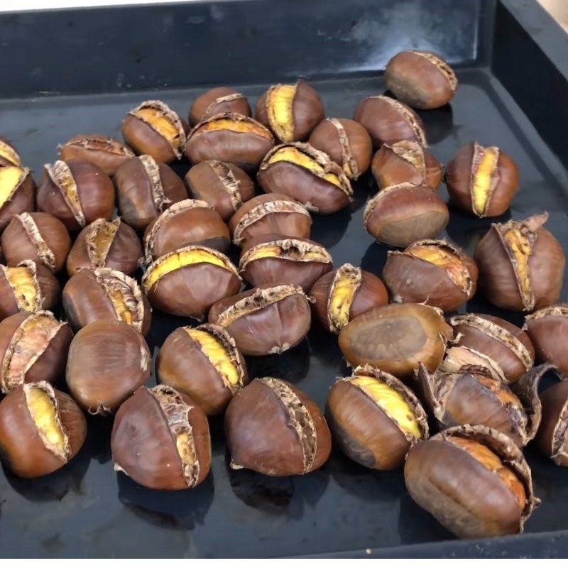 Step 1 Prepare the chestnuts for Chestnut Milk Tea
