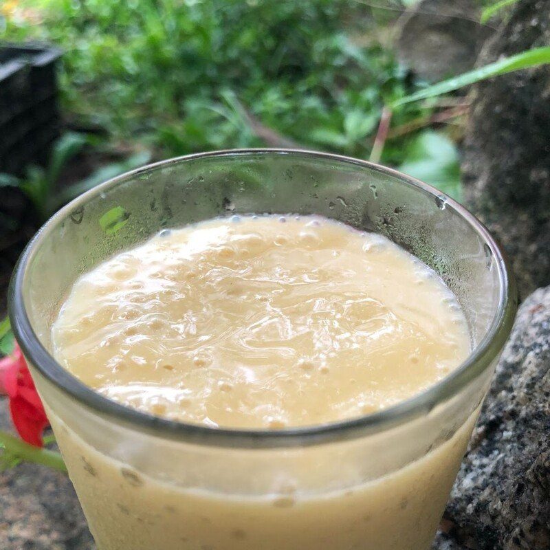 Step 3 Final product Banana smoothie